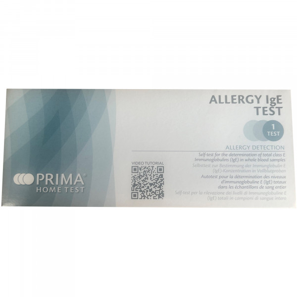 PRIMA Allergie IgE (Immunglobulin) Home Test