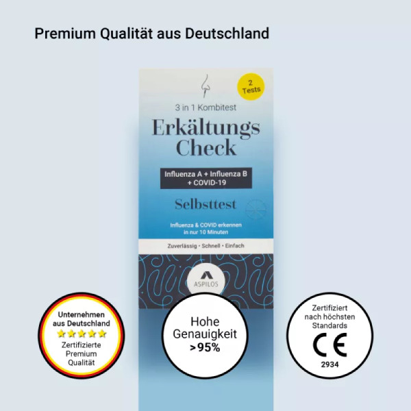 Erkältungs-Check - Selbsttest für Zuhause