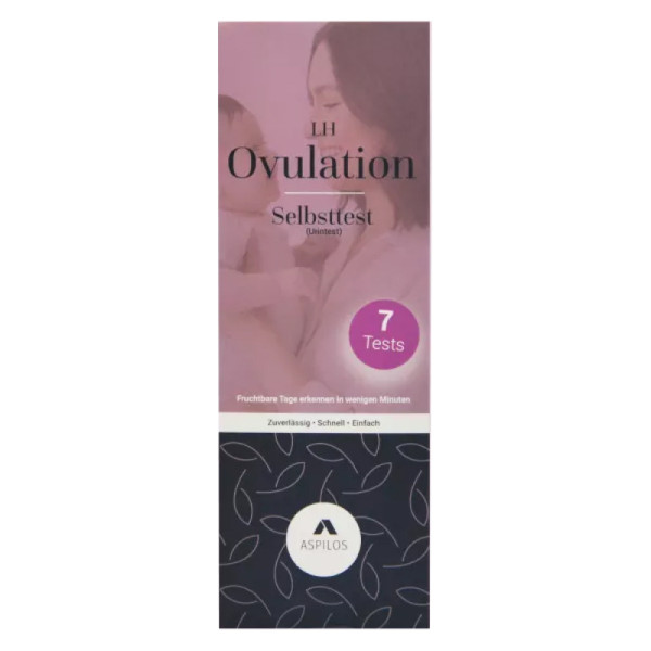 Ovulation / Fruchtbarkeitstest (Frau) - Selbsttest für Zuhause (7 Stück)