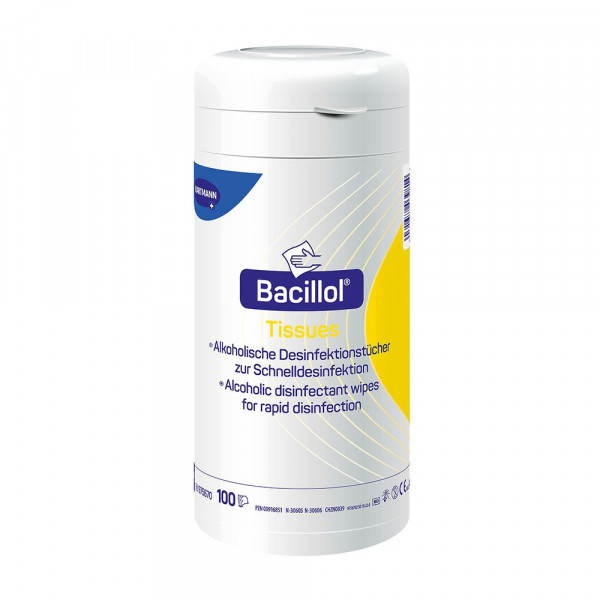 Hartmann Bacillol® Tissues, Alkoholische Desinfektionstücher